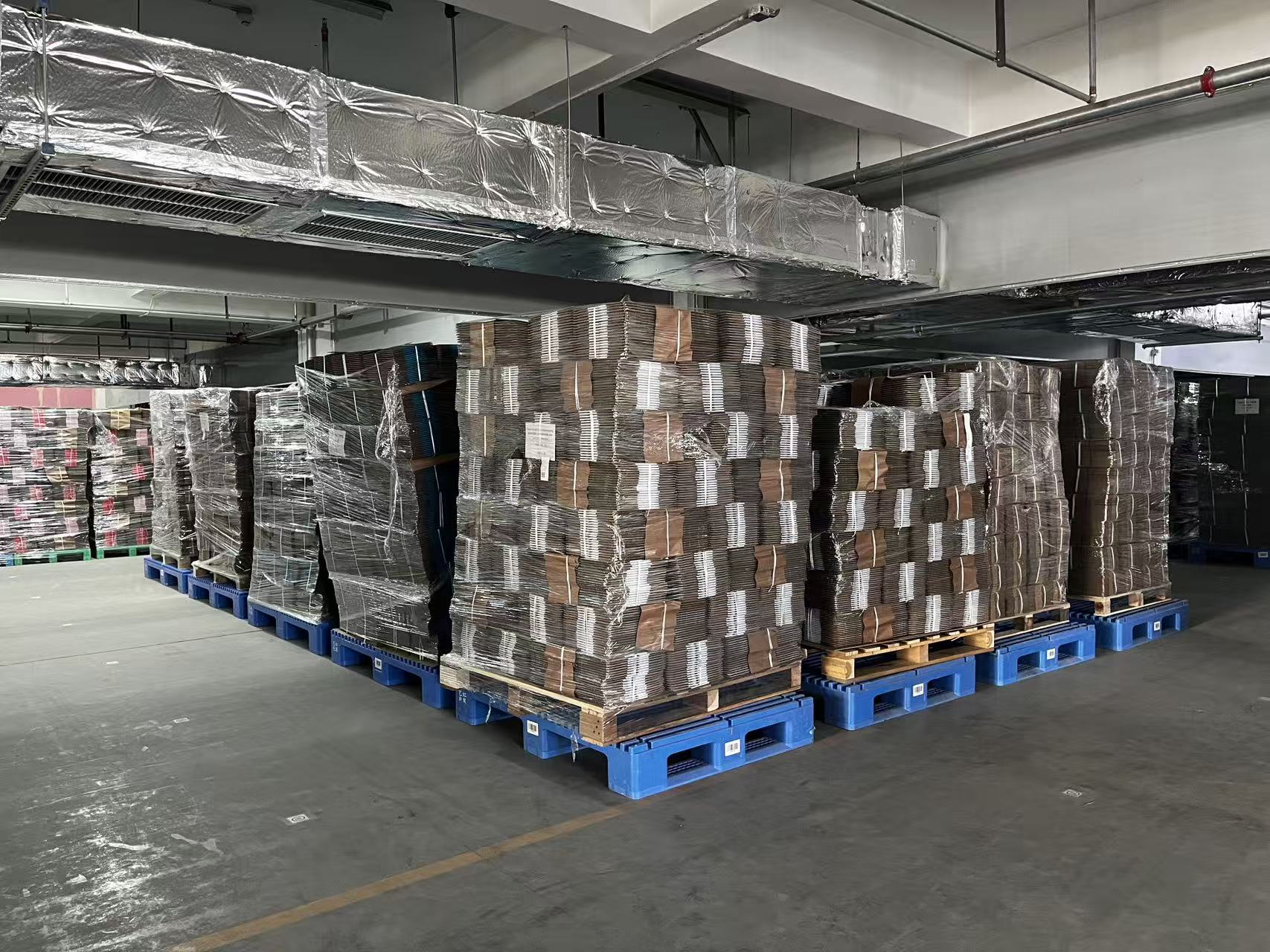 智能仓储物流（AGV平库/成品库-瓦楞纸）