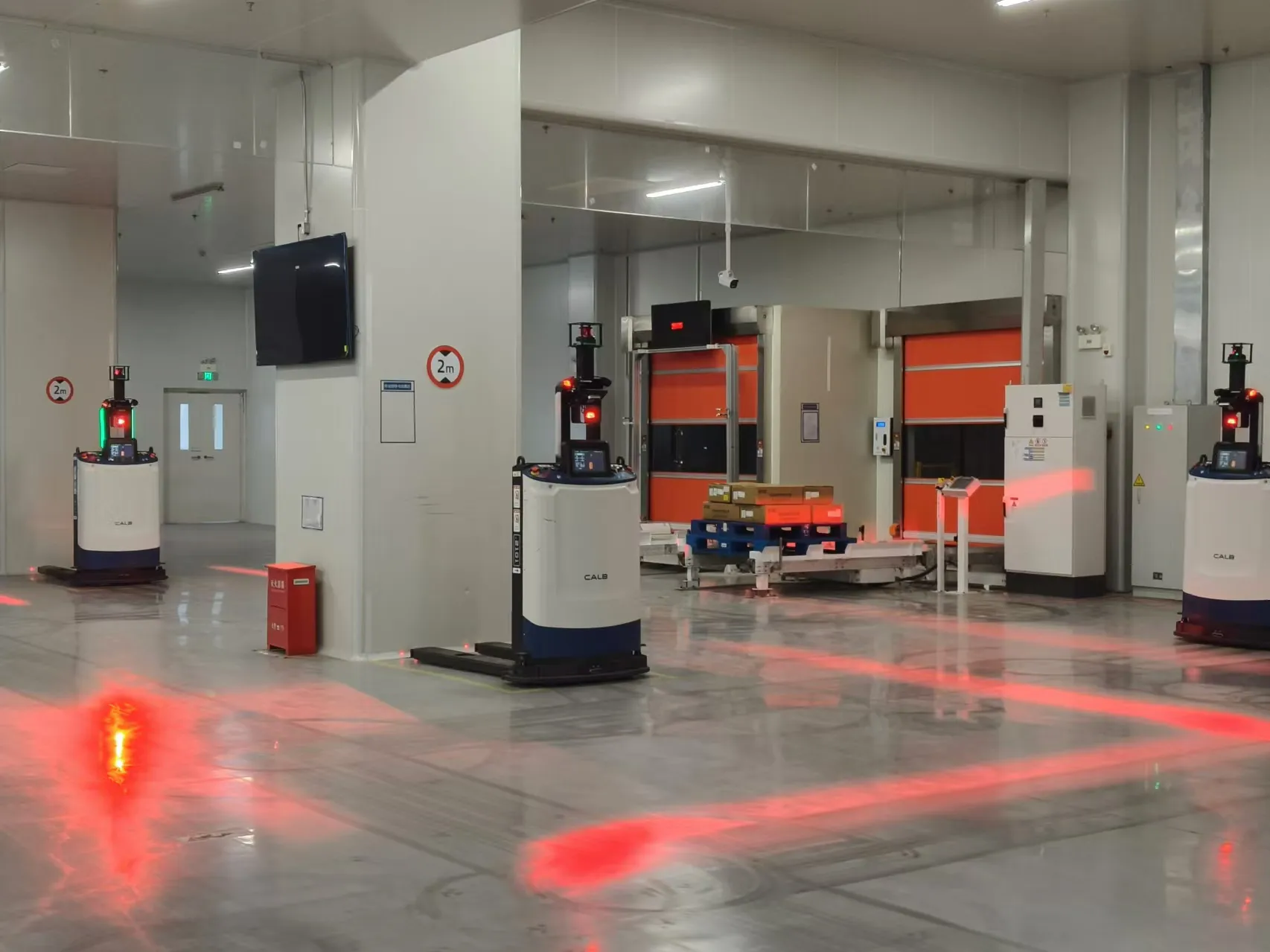 Unmanned transportation throughout the entire process
